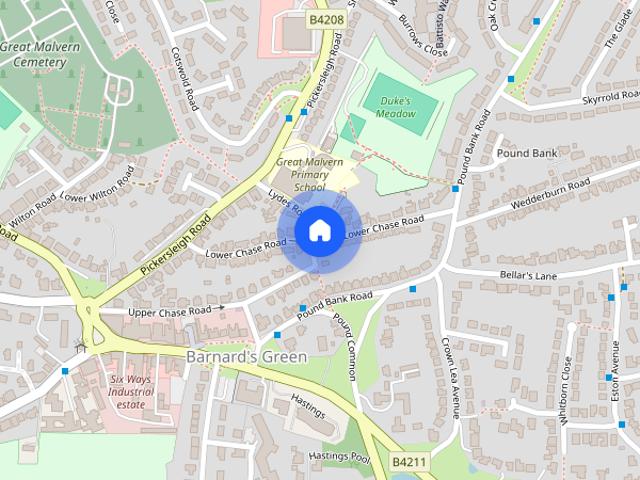 House for rent in Barnard's Green, Forthampton