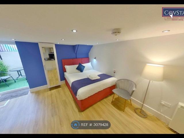 Studio for rent in Hillfields, Coventry