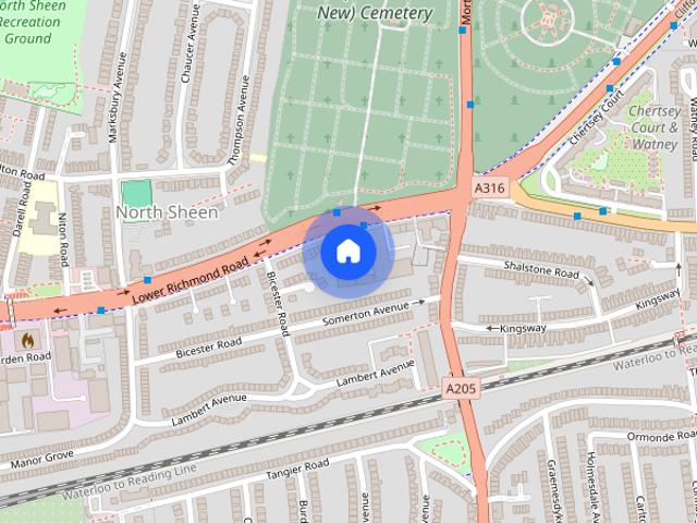 Apartment for rent in London Borough of Richmond upon Thames, Greater London