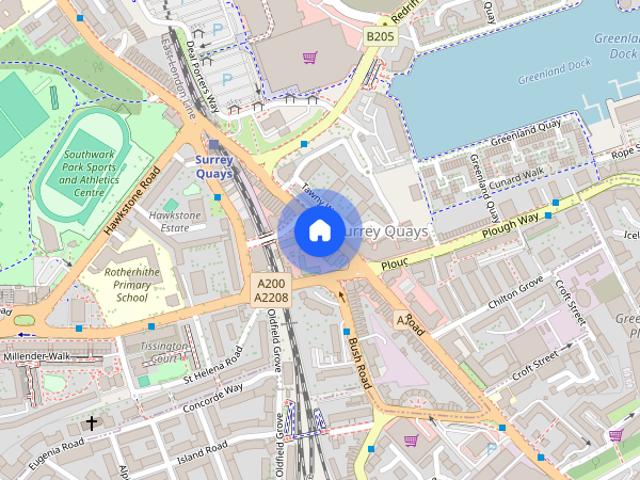 Apartment for rent in Rotherhithe, Greater London