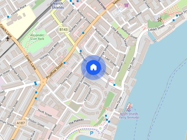 Apartment for rent in North Shields, North Tyneside