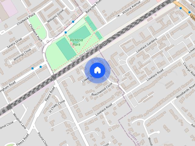 House for rent in Surbiton, Long Ditton