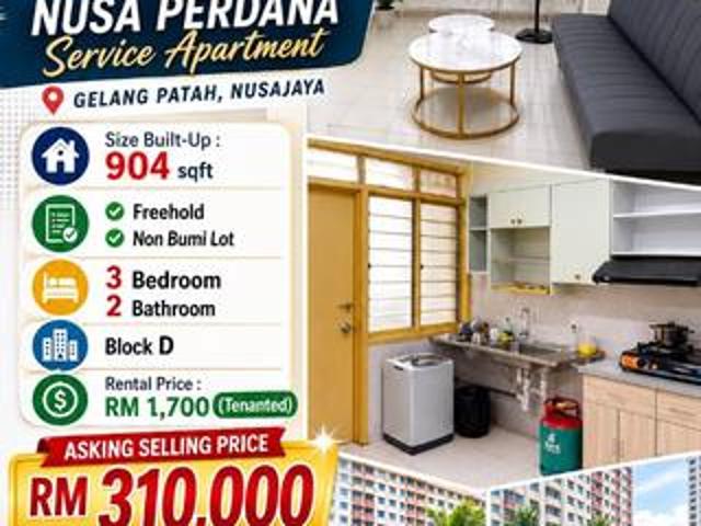 Serviced Residence for sale in Bukit Ledang, Johor