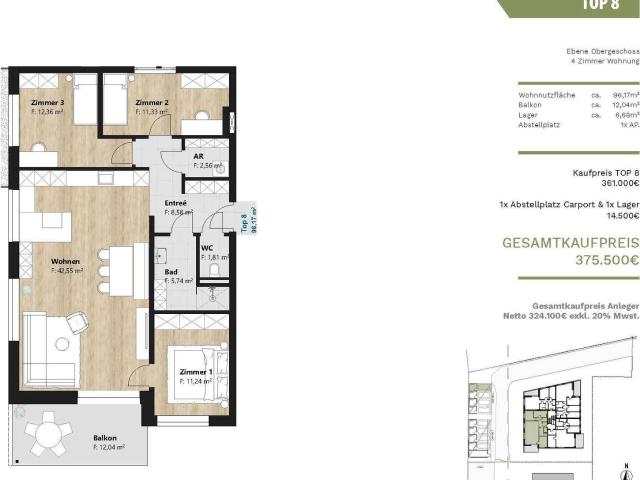 Apartment kaufen in St. Peter im Sulmtal, Steiermark