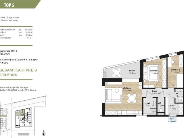Apartment kaufen in St. Peter im Sulmtal, Steiermark
