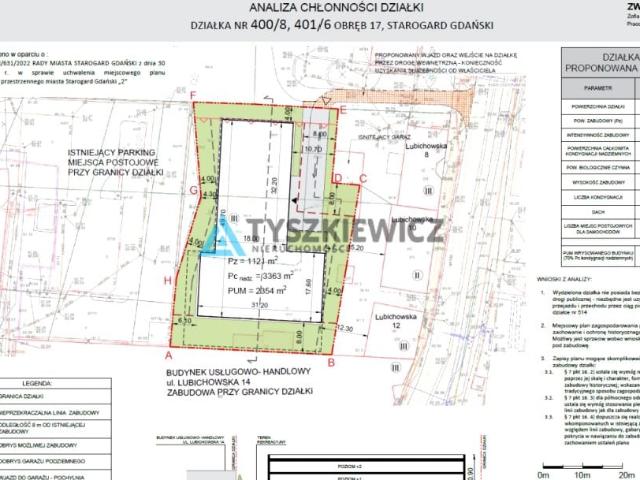 Grunt na sprzedaż w Starogard Gdański, Pomorskie