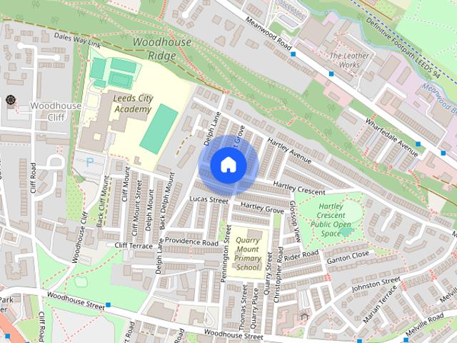 House for rent in Woodhouse Cliff, Leeds