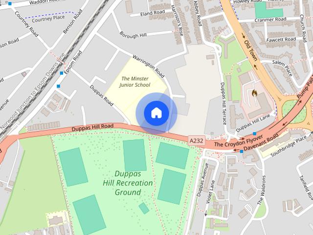 Apartment for rent in London Borough of Croydon, Waddon