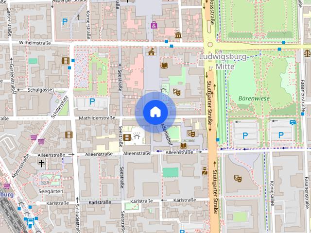 Apartment mieten in Ludwigsburg - Mitte, Ludwigsburg