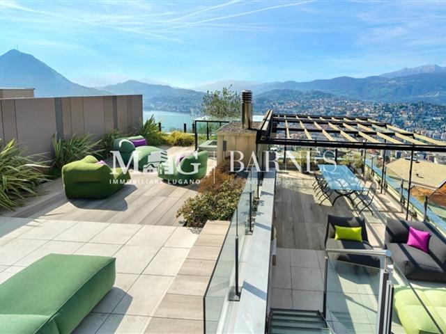 Attikawohnung kaufen in Aldesago, Tessin