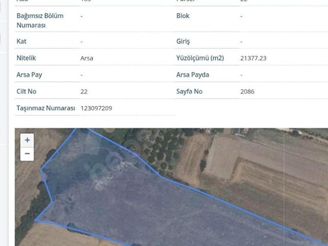 Celaliye, Lüleburgaz içerisinde satılık Arsa