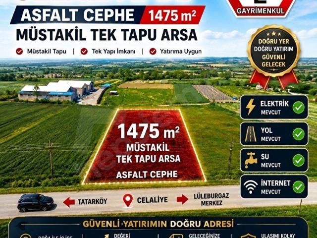 Lüleburgaz, Kirklareli içerisinde satılık Arsa