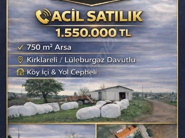 Lüleburgaz, Kirklareli içerisinde satılık Arsa