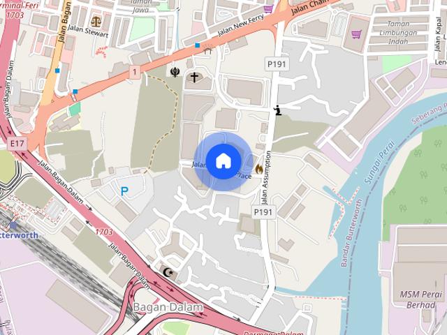 Apartment for rent in Wellesley, Penang