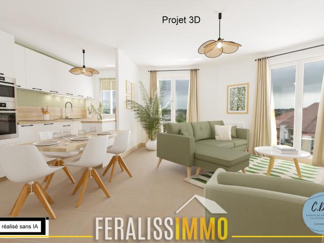 Appartement vente à Les Terres Noires, Vauréal