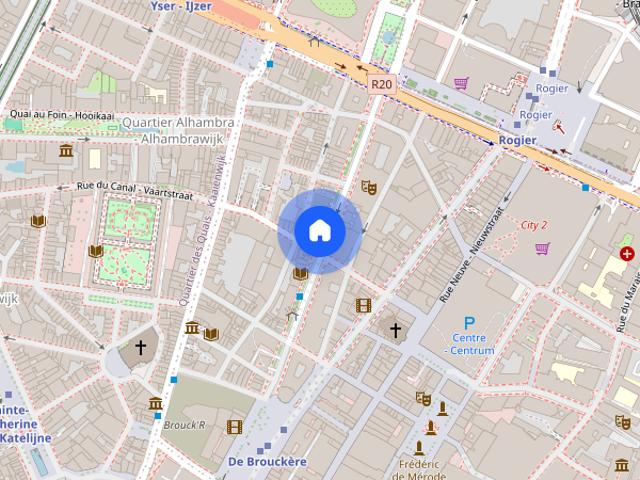 Appartement location à Quartier Royal - Koninklijke Wijk, Bruxelles - Brussel