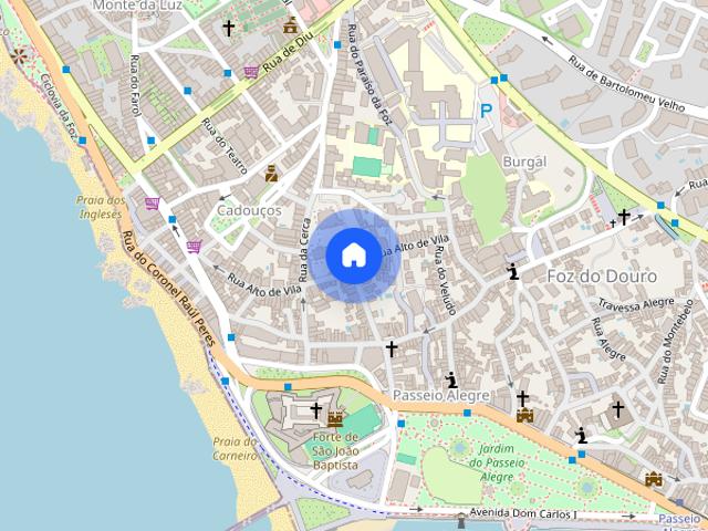 Apartamento alugar em Porto, Aldoar