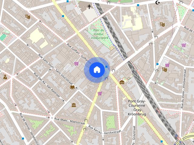 Maison location à Saint-Boniface - Sint-Bonifatius, Ixelles - Elsene