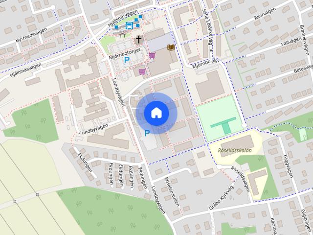 Lägenhet hyra i Stora Lundby distrikt, Gråbo