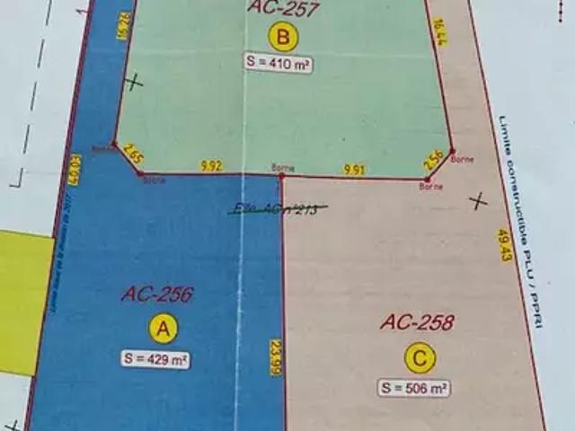 Terrain vente à Montpellier, Lunel-viel