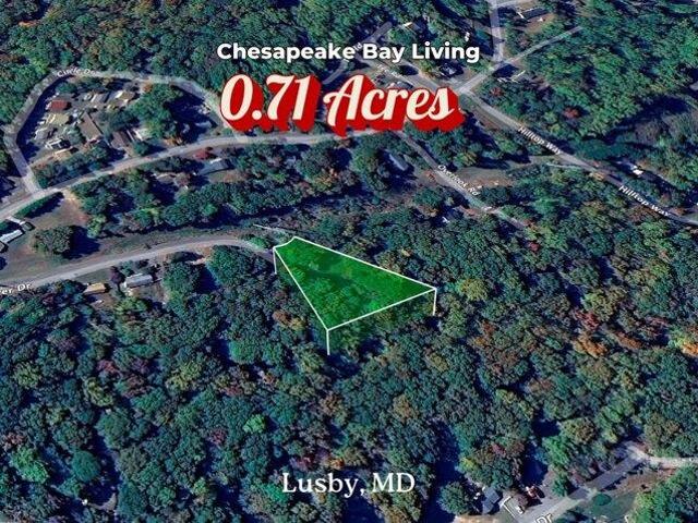 Land for sale in Lusby, Maryland