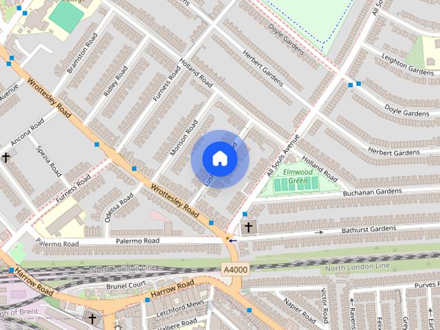 House for rent in Harlesden, Greater London