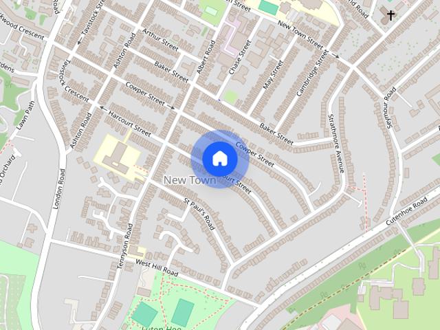 House for rent in New Town, Luton