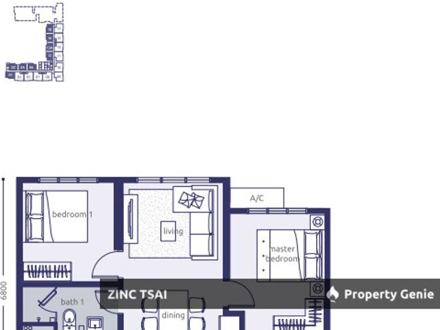 Serviced Residence for rent in Petaling, Subang Jaya