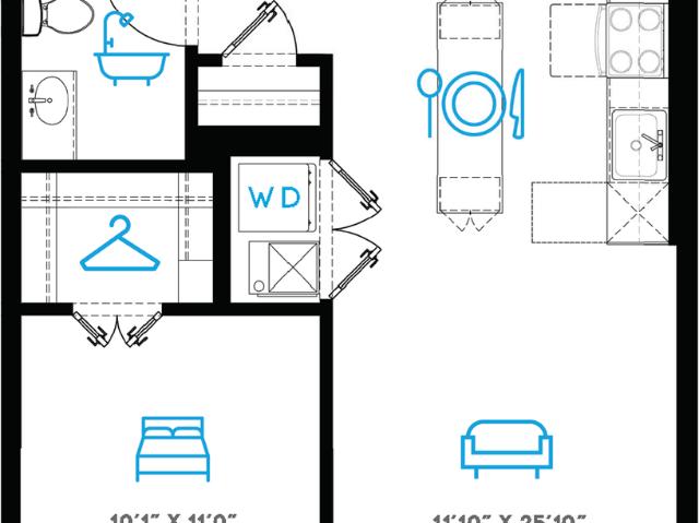 Apartment for rent in Chicago Park, Illinois