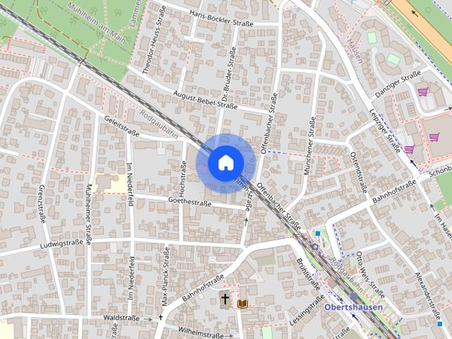 Apartment mieten in Obertshausen, Hessen