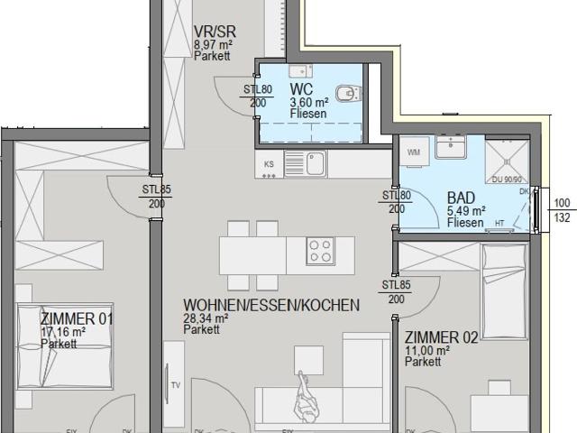 Wohnung kaufen in Gersdorf-Feistritz, Steiermark