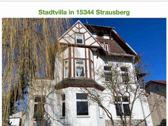 Villa kaufen in Strausberg, Märkisch-Oderland