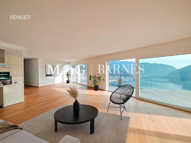 Attikawohnung kaufen in Aldesago, Tessin