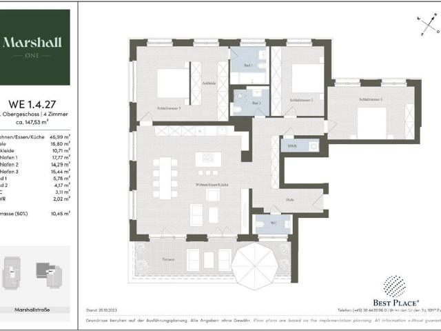 Penthouse kaufen in Dahlem, Berlin