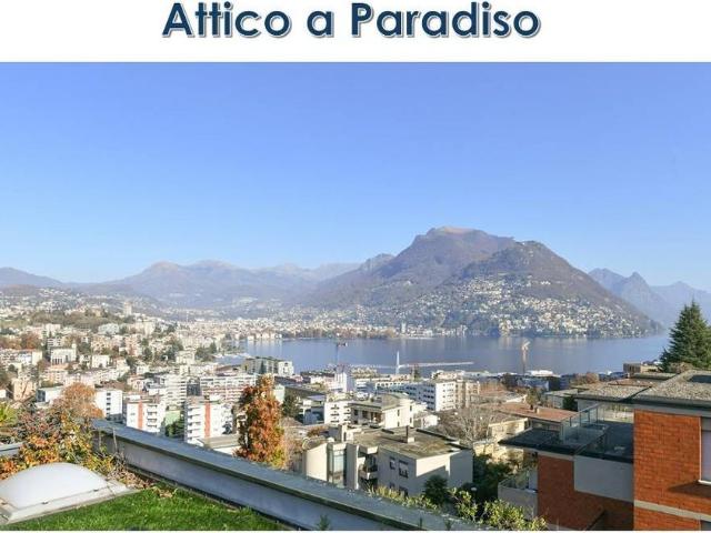 Attikawohnung kaufen in Paradiso, Distretto di Lugano