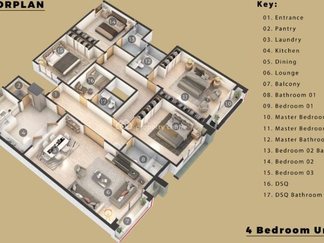 Apartment for sale in South C, Nairobi