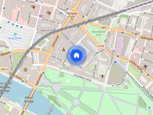 Apartment for rent in Merchant City, Scotland