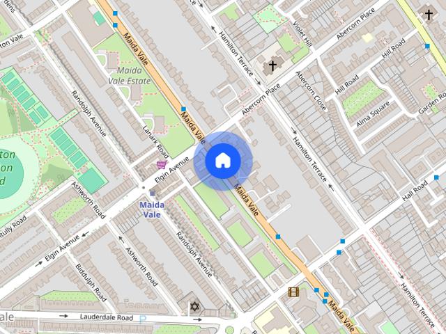 Studio for rent in London, Maida Vale