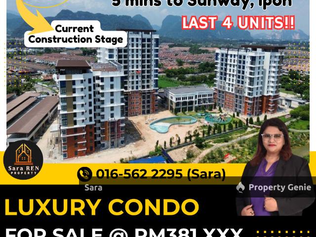 Condominium for sale in Perak, Tanjong Ipoh
