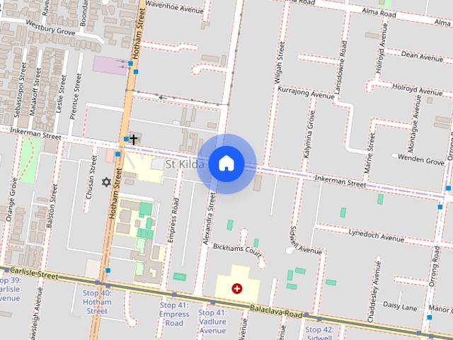 Apartment for rent in St Kilda East, Melbourne