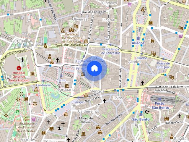 Apartamento alugar em Porto, Cedofeita