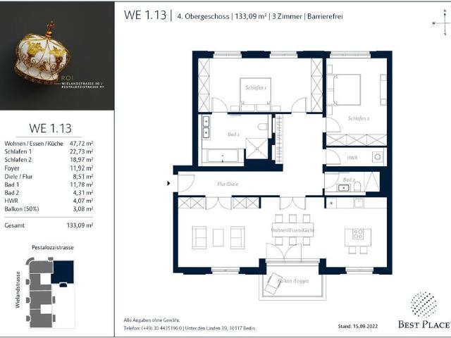 Apartment kaufen in Charlottenburg, Berlin