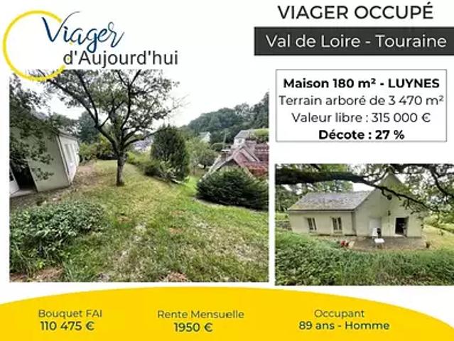 Maison vente à Tours, Luynes