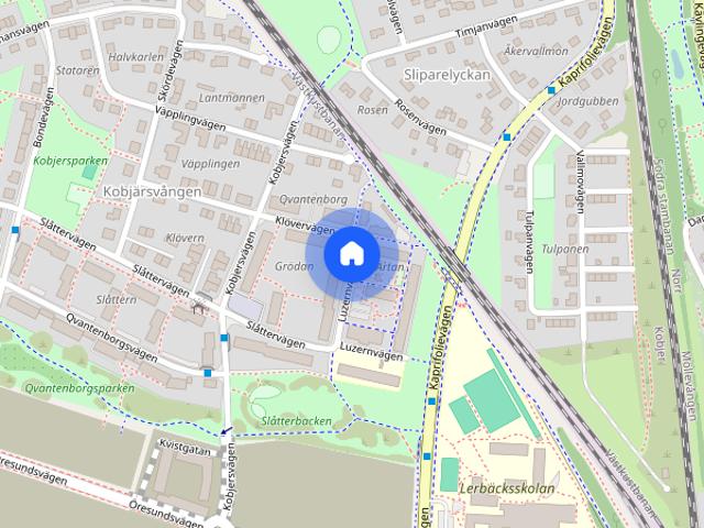 Lägenhet hyra i Väster, Lund