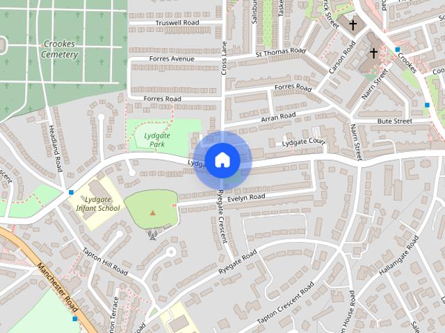 House for rent in Crosspool, South Yorkshire