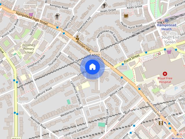 Apartment for rent in Belsize Park, Greater London