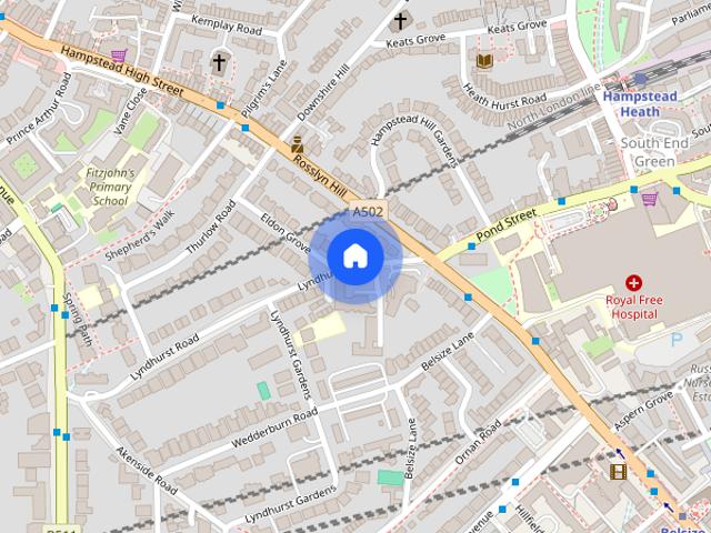 Apartment for rent in Belsize Park, Greater London