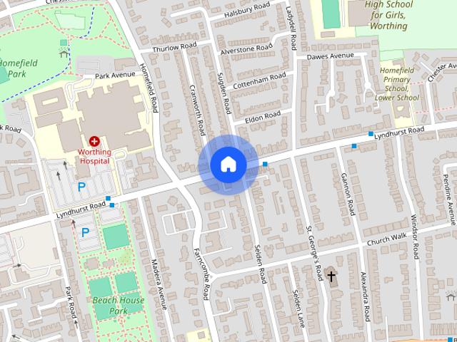 Apartment for rent in Worthing, West Sussex