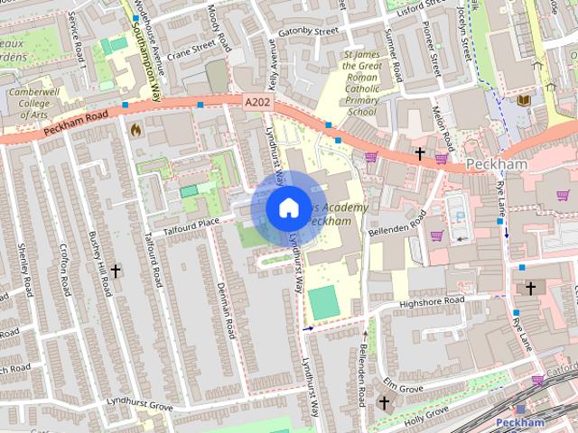 Apartment for rent in Bellenden, Greater London