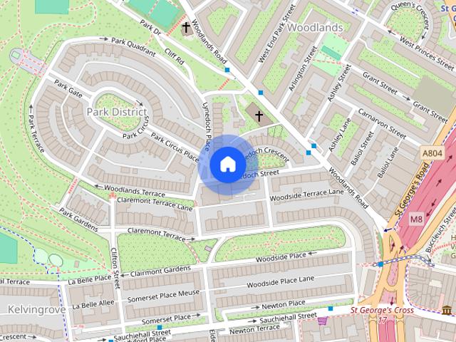 Apartment for rent in Woodlands, Glasgow